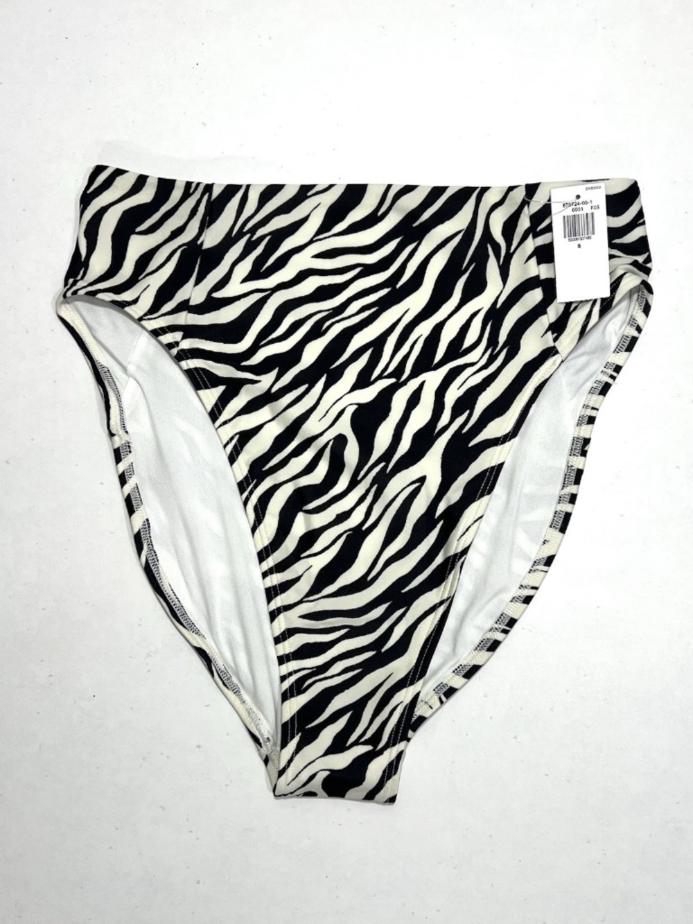 NWT Old Navy Online Exclusive French Cut Zebra Size Small